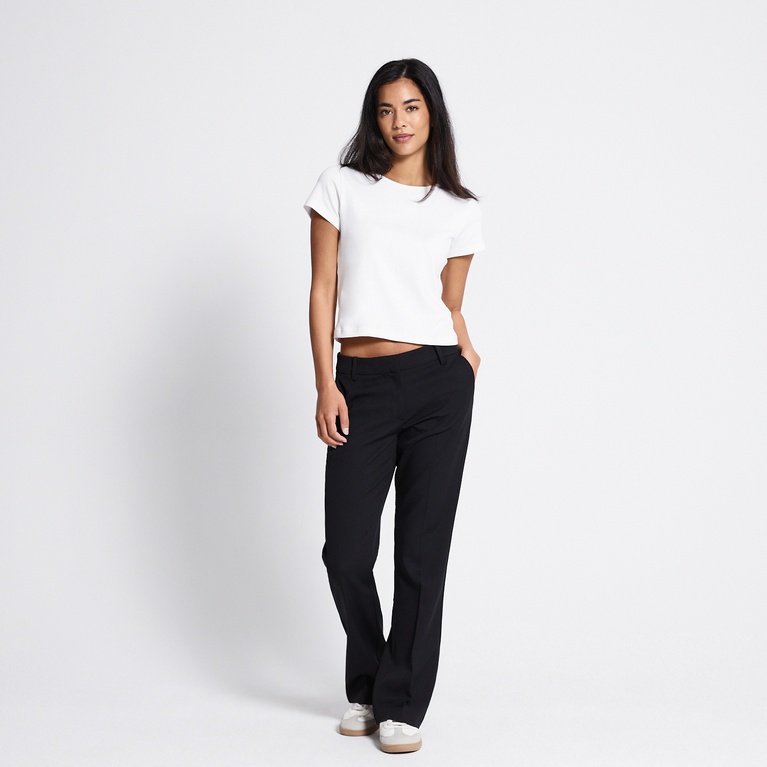 Low waist flare dress pants "Tova"